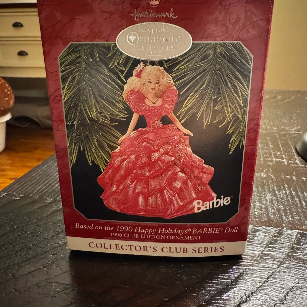 Hallmark Barbie Collectibles Ornament Collector’s Club Series